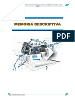 Memoria Descriptiva