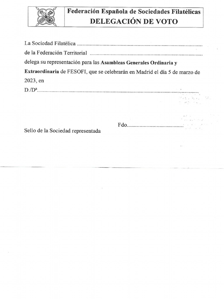 Delegaci n voto asambleas pdf