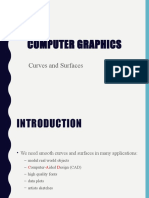 COMPUTER GRAPHICS Curves and Surfaces