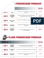 Plank Progression - Wk1-Wk4