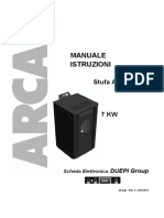 ARCA CALDAIE Manuale Istruzioni Stufa A Pellet AIRPELLET 7 KW