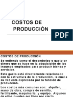 Costos Directos de Producción