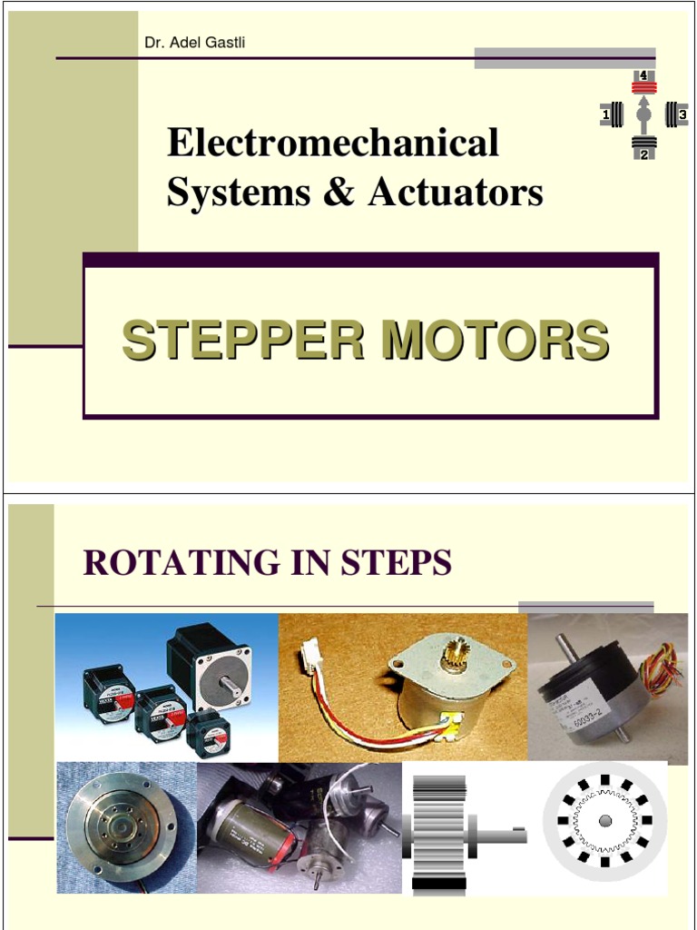 Stepper Motor | PDF