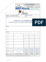 Hazard Area Classification-Description: Cooling Gas Compressor