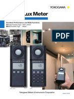 Digital Lux Meter 510 Series Specifications and Functions