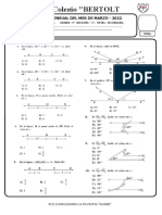 EXAMEN DE GEOMETRÍA-4°-MARZO