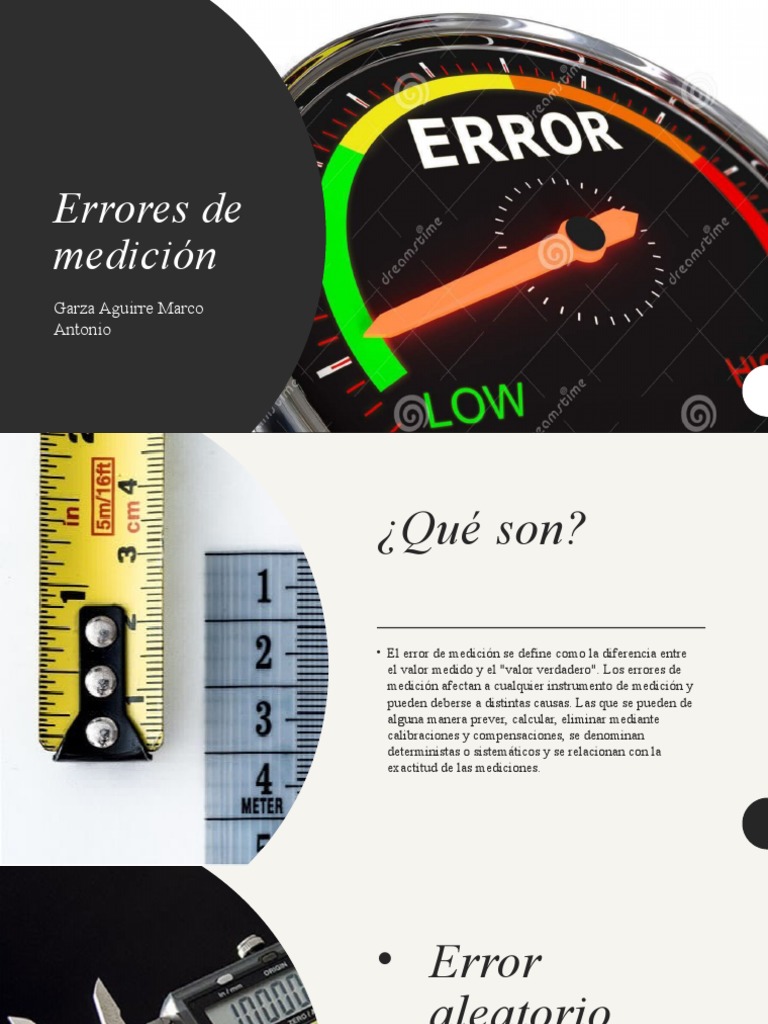 Errores de Medición PDF