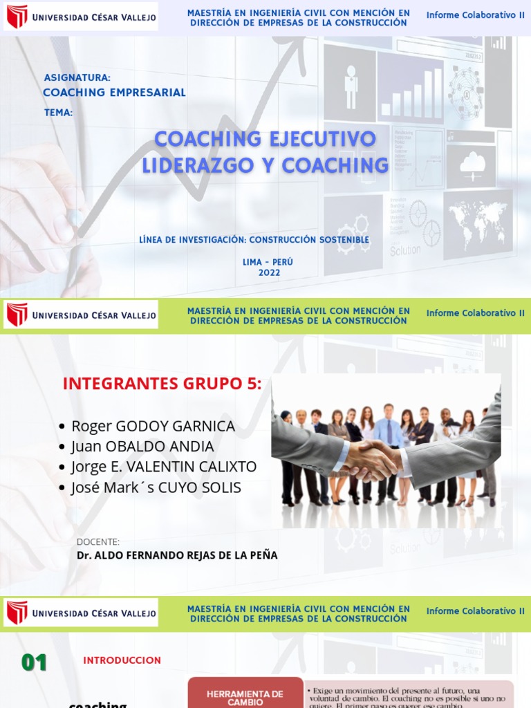 Liderazgo y Coaching Infor. Colab. Ii PDF Liderazgo Ciencia
