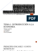 FUNDAMENTOS DE ECONOMIA Clase 2