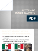 Historia de México 2DA Parte
