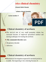 Pediatrics Clinical Chemistry