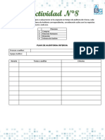 Planes de auditoría para 4 procesos en 16 horas