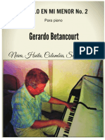 PASILLO EN MIm.  PARA PIANO POR GERARDO BETANCOURT