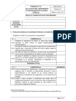 ENS-FOR-19 - Formato - VI - Evaluación Del Desempeño Del Estudiante en Las PPO Cortas - v2