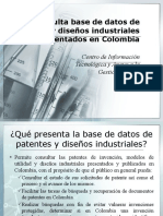 Consulta Base de Datos de Patentes y Diseños 2021