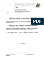 Informe N°80-2022 - Conformidad de Orden de Servicio de Volquete