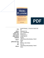 Practical Guide Media Planning