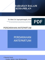 Pendarahan Dalam Kehamilan