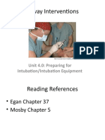 4.0 Preparing For Intubation-Basic Equipment