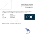 Surat Permohonan Sertifikasi