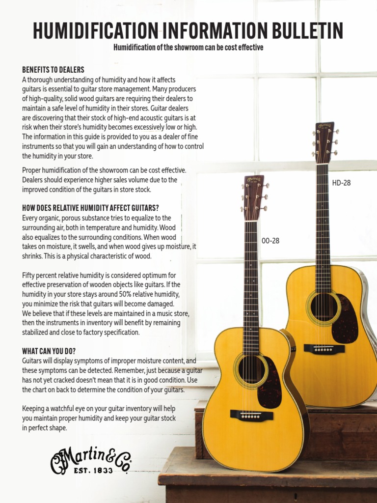 2020 Humidity Bulletin PDF Guitars Humidity