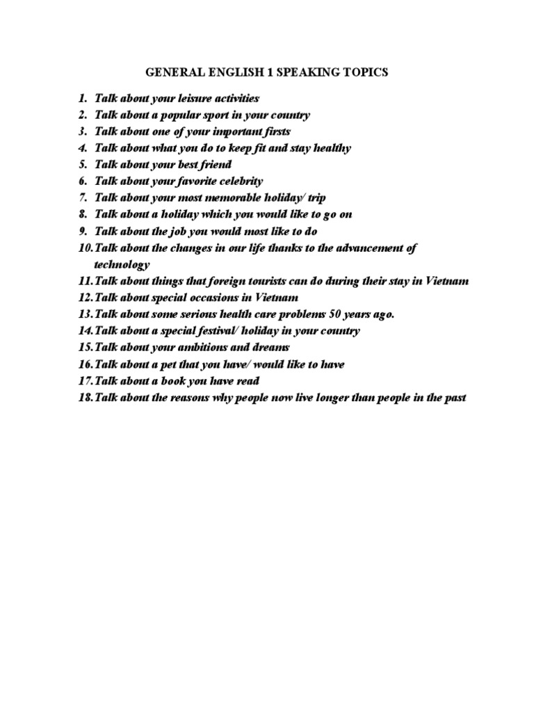 general-english-1-speaking-topics-pdf