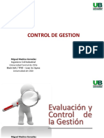 Evaluación y Control de Gestión