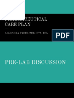 Pharmaceutical Care Plan