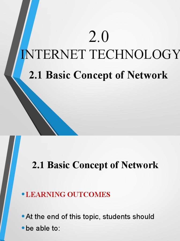 2.1 Basic Concept of Network | PDF | Computer Network | Modem