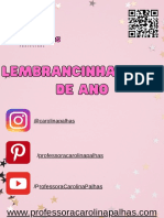 Lembrancinha Final de Ano