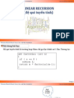 05.LINEAR RECURSION (đệ qui tuyến tính)