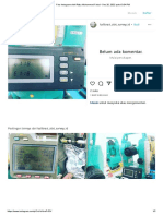 Service Error 118 Pada Theodolite DT610 Rizky 085223249203