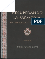 Libro Recuperando La Memoria