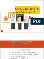 PPH Pasal 21, 23, 4 Ayat