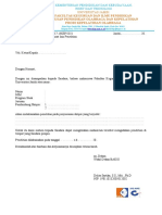 Format Surat Izin Penelitian