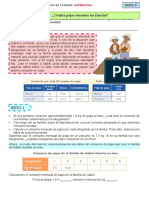 5° Ficha de Trabajo 28 de Noviembre Matemática