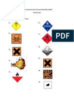 Common Lab and Envi Symbols Practice Exam