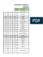 Programa Sugerente Vigilia