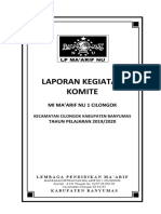 Laporan Kegiatan Komite