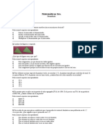 Evaluacion 3ro Sec