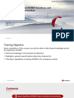 04 Huawei OptiXtrans DC908 Solutions and Technologies Introduction V1.4
