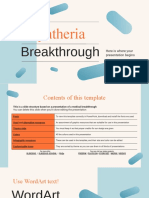 Diphtheria Breakthrough by Slidesgo