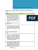 A280 Legal and Contingencies Questionnaire