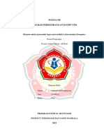 Makalah Sejarah Perkembangan Komputer: Disusun Untuk Memenuhi Tugas Mata Kuliah Laboratorium Komputer