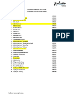 HR-000 List Standard SOP - HR