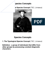 Species Concepts Guide