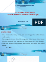 Pertemuan - 10 Longitudinal Static Stability (Stick Free)