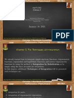 Integration by Parts