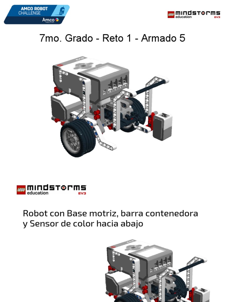Base Motriz EV3 para Reto 1 | PDF
