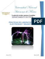 Manual de Practicas de Electricidad y Magnetismo - 2023-1